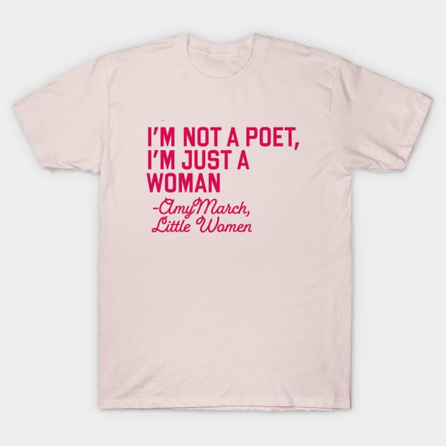 Amy March Florence Pugh Greta Gerwig T-Shirt by matildailda